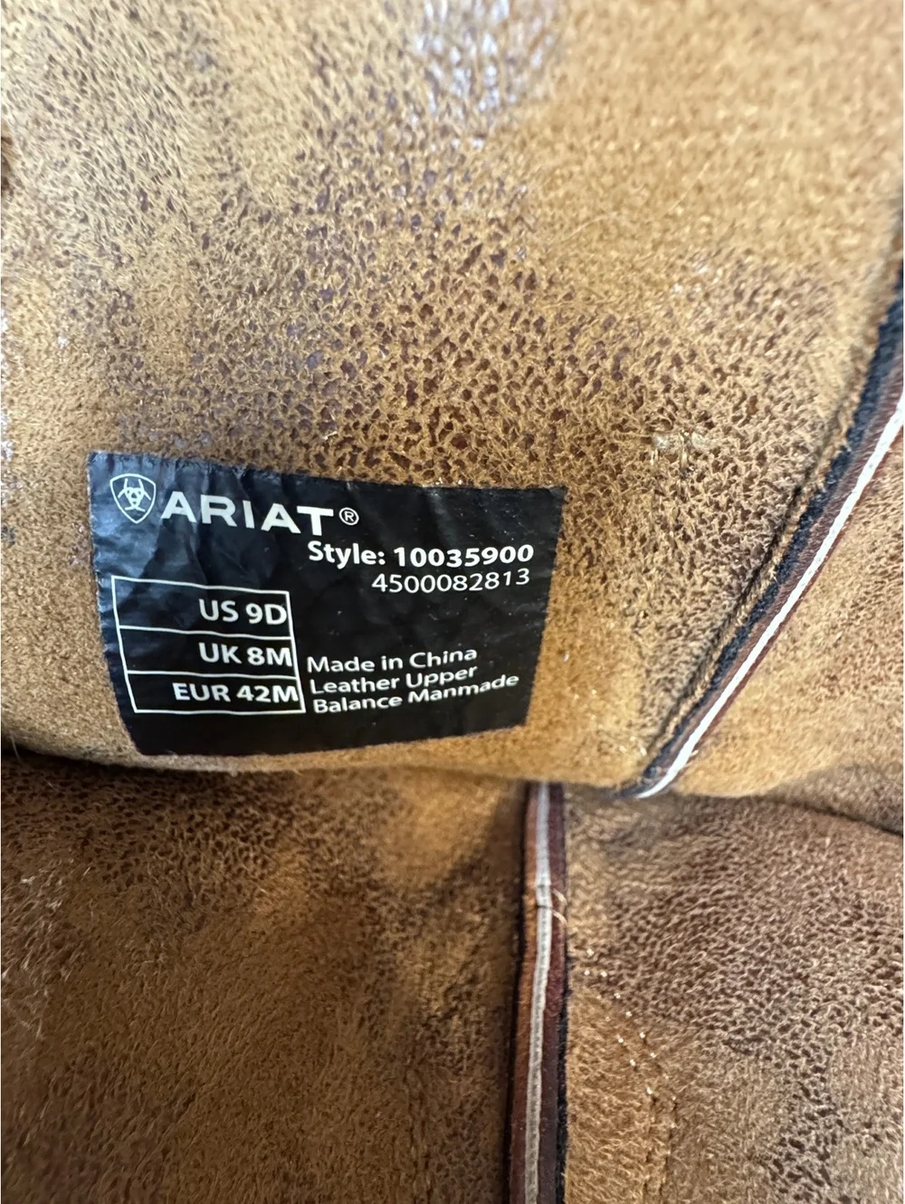 ARIAT Cowboy Boot Size 9M